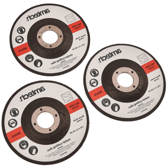picture of Amtech 3 Piece 115mm Metal Cutting Disc Set - [DK-V1010]