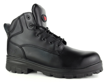 Picture of Tuffking Orson Black Leather Uniform Safety Boot S3 SRC Dual Density PU - GN-9561