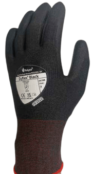 picture of Polyco Dyflex Cut Resistant Polyurethane Coated Gloves Black - BM-882BK