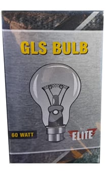 Picture of HSC Elite 60W - B22 GLS Bulb - 110v  - Pack of 10 - [HC-GSL-BULB] - (DISC-W)