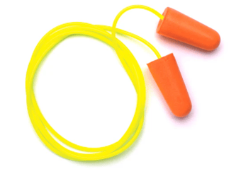 picture of Pyramex DP1001 Disposable Corded Earplugs Orange - Box of 100 Pair - [PMX-DP1001]