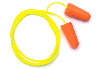 Picture of Pyramex DP1001 Disposable Corded Earplugs Orange - Box of 100 Pair - [PMX-DP1001]