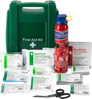 picture of Truck and Van First Aid Kit with Fire Extinguisher in Evolution Box - [SA-K3512XVH]