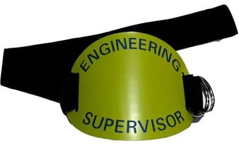 picture of Arm Badge With Elasticated Strap - "Engineering Supervisor" - [UP-0044/150029]