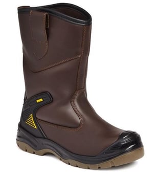 Picture of Apache Brown Waterproof Rigger Boots S3 WR SRC - SS-AP305