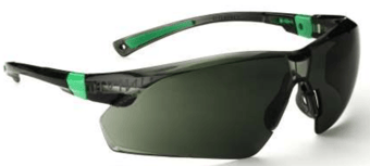 Picture of 506UP UNIVET Panoramic Safety Spectacles with Anti-Scratch G15 Smoke Lens - [UV-506U.04.04.05]