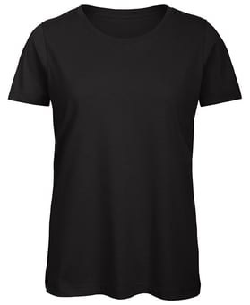picture of B&C Women's Organic Inspire Tee T-Shirt - Black - RLW-B118FBLAC