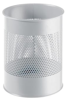 Picture of Durable - Waste Basket Metal Round 15/P - 165 mm - Grey - [DL-331010]