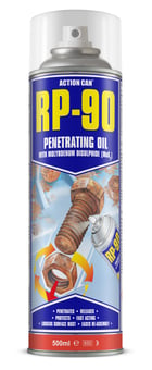 picture of Aerosol - RP-90 Rapid Penetrating Oil - Pack of 10 - 500ml - [AT-1822X10] - (AMZPK)