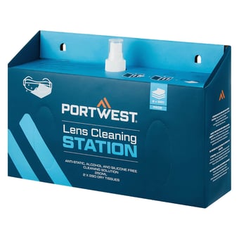 picture of Portwest - PA02- Lens Cleaning Station - White - [PW-PA02WHR]