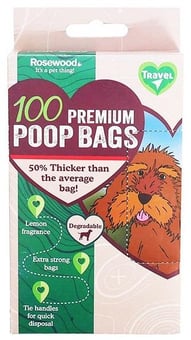 Picture of Rosewood Premium Degradable Poop Bags 100 Pack - [PD-B0518] - (DISC-R)
