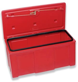 picture of Fire Equipment Chest - Red - With Key Lock Mechanism - [HS-HS100]