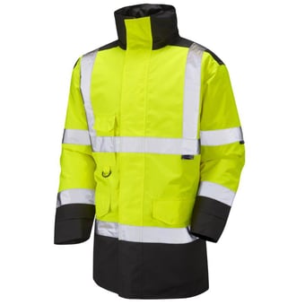 Picture of Tawstock - Yellow/Bottle Hi-Vis Anorak - LE-A01-Y/BT