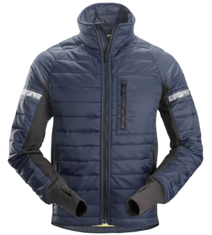 picture of Snickers 37.5 Insulated Work Jacket - Navy/Black - SW-8101-9504