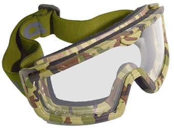 picture of Nuprol Battle Visor Protective Eyewear - No Insert - Clear-Camo - [NP-6044-NC]