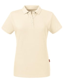 picture of Russell - Ladies' Organic Polo - 215g/m² - Natural White - BT-R508F-NAT