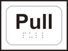 picture of Pull – Taktyle (100 x 75mm) - SCXO-CI-TK0318BKWH