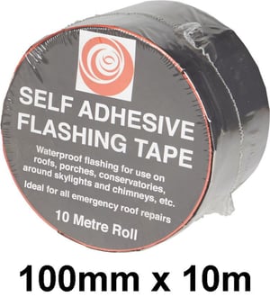 picture of Self Adhesive Flashing Tape - 100mm x 10m - [TRSL-RR-FLASHINGTAPE100X10] - (DISC-W)