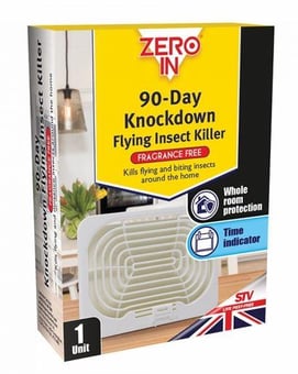 Picture of Zero In - 90-Day Knockdown Flying Insect Killer - Repels Flying Insects In The Home - [BC-ZER883]