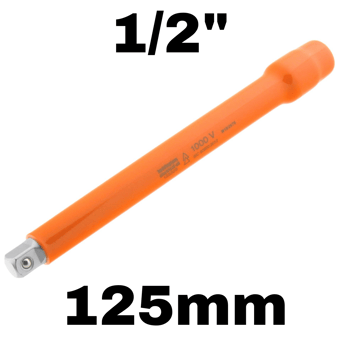 picture of Boddingtons Electrical Insulated 1/2" Square Drive Extension Bar - 125mm - [BD-133312]