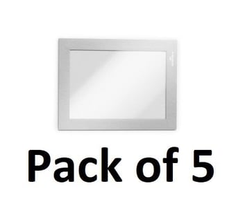 picture of Durable - DURAFRAME® Magnetic A6 - Silver - Pack of 5 - [DL-494823]