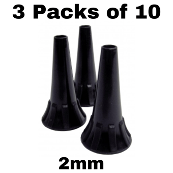 picture of Keeler Jazz Otoscope - Reusable Specula - 2mm - 3 Packs of 10 - [ML-W4235/1-PACK]