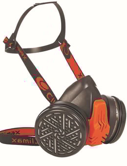 Picture of Climax - Orange Half Face Mask Without  Filter - [CL-756]