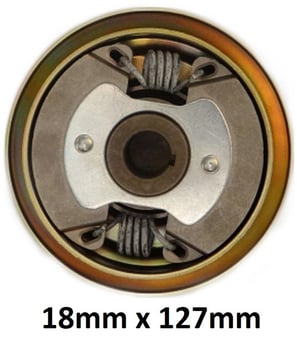 picture of Noram Centrifugal Clutch 18mm Metric Bore x 127mm - [HC-MPMD5562]