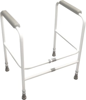 picture of Aidapt Broadstairs Toilet Frame with Adjustable Height and Width - Free Standing - [AID-VR202]
