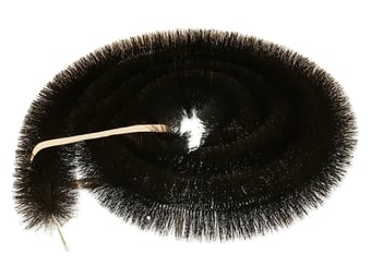 Picture of Porcupipe - Black Gutter Brush - 2m x 100mm - [BRW-99.4041]