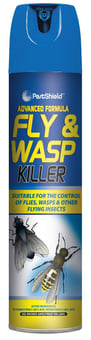 picture of PestShield Adv Formula Fly & Wasp Killer Aerosol 300ml - [ON5-PS0005A]