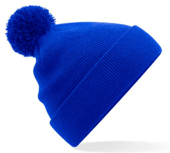 Picture of Beechfield Junior Original Pompom Beanie - Bright Royal Blue - [BT-B426B-BRY]