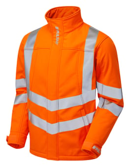 Picture of Pulsar Rail Orange Hi-Vis Spec Interactive Soft Shell Jacket - PR-PR535