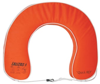 picture of Lalizas Horseshoe Lifebuoy "Quick RD" 142N - Orange - [LZ-70164] - (LP)