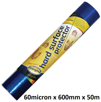 picture of ProSolve Hard Surface Protector - 60micron x 600mm x 50m - Blue - [PV-HSP60/610/50S]