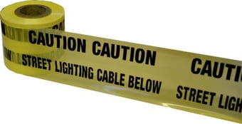 Picture of Spectrum Underground Tape 150mm x 365m Street Lighting Cable Below - SCXO-CI-14072