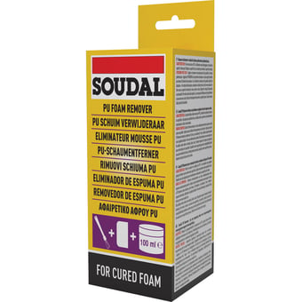 picture of Soudal Cured PU Foam Remover - Clear - 100ml - [DK-DKSD115778]