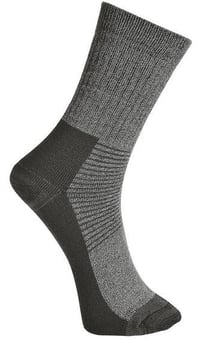 picture of Portwest Thermal Workwear Socks - Grey - One Pair - [PW-SK11GRR]