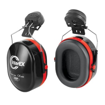 Picture of JSP - InterEX&trade; Helmet Mounted Ear Defenders - SNR 28 - [JS-AEK020-005-400] - (DISC-R)