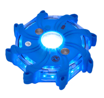 Picture of Pulsar Pro Sequential Blue Rechargeable Hazard Warning Light - Set of 5 - [NS-NSPULSARPROSQ-B] - (NICE)