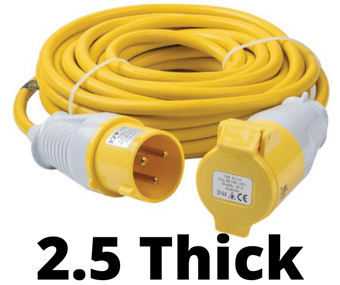 picture of Extension Lead - 14 Metre 2.5mm 16AMP 115V (110V) - [HC-EXL14]