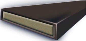 picture of Brown Intumescent Fire Seal - 20mm x 1050mm - Resists Passage of fire for up to 60 Minutes - [HS-111-1082]