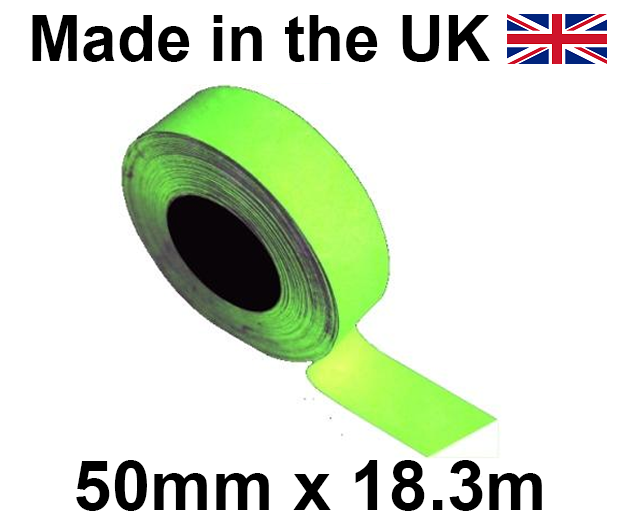 Photoluminescent Anti-Slip Self Adhesive Tape - 50mm x 18.3m Roll - [HE-H3403-(50)]