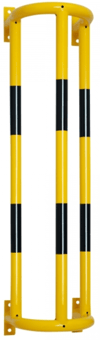 Picture of TRAFFIC-LINE External Pipe Protectors - Wall Mounted 1,500 x 350 x 300mm - Yellow/Black - [MV-200.20.616]