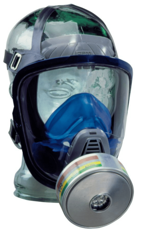 picture of MSA - Advantage 3131 - Full Facepiece Respirator - RD40 - Large - Conforms to EN136 Class 3 - [MS-10027725]