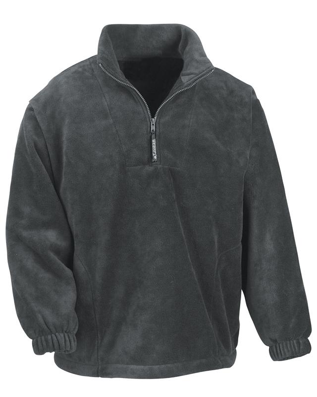 picture of Result Heavyweight Polyester Active Fleece - Oxford Grey - BT-R33XGREY