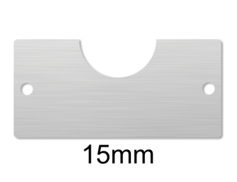 Picture of Dudley - Pipe Proofing Plates - 15mm Diameter - [DM-PLATE15]