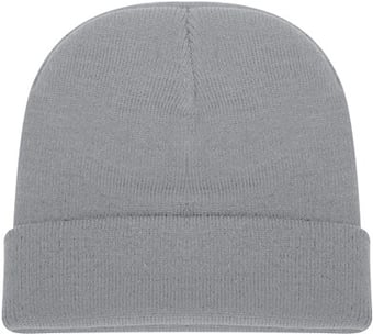 picture of Absolute Apparel Ski Hat Turn Up - Sport Grey - [AP-AA89-SPORTGREY]