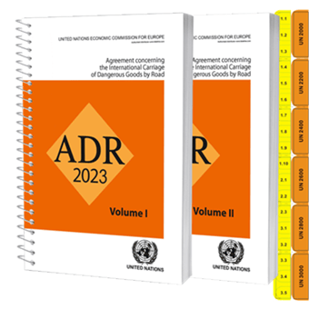 picture of ADR 2023 European Agreement - 2 Volume Spiral Bind Edition - [HZ-AE0024]