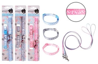 Picture of Smart Choice Small Dog Puppy Lead & Collar Set Assorted Colours - [PD-SC1112]